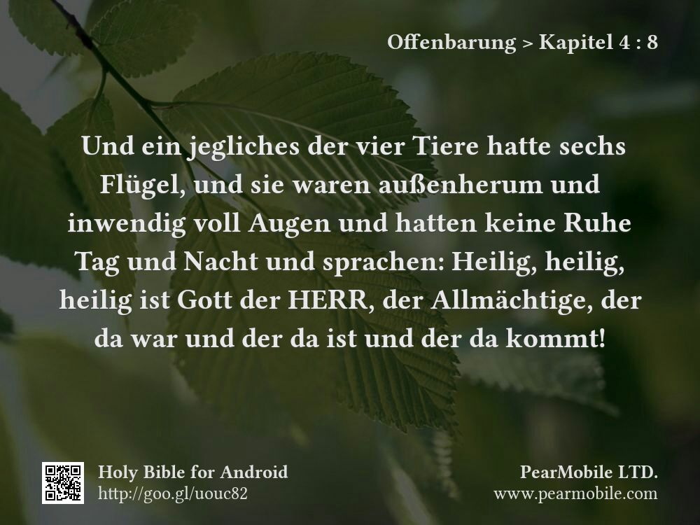 Offenbarung, Kapitel 4:8
